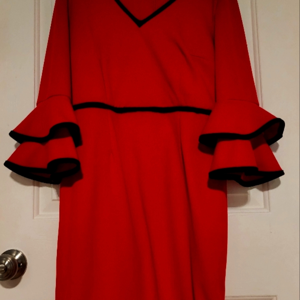 Size 12 red dress by Shelby & Palmer